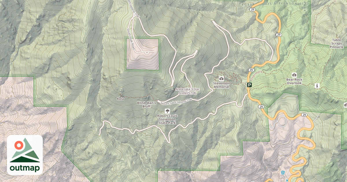 Map of Arete (aka 3-Star Arete)