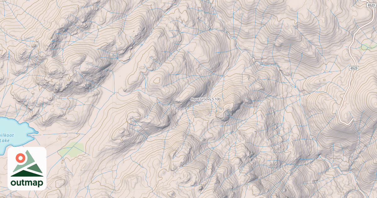 Map of Aqua Groovy