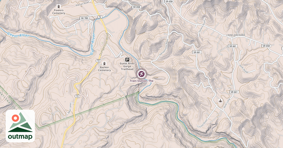 Map of Train Station, The
