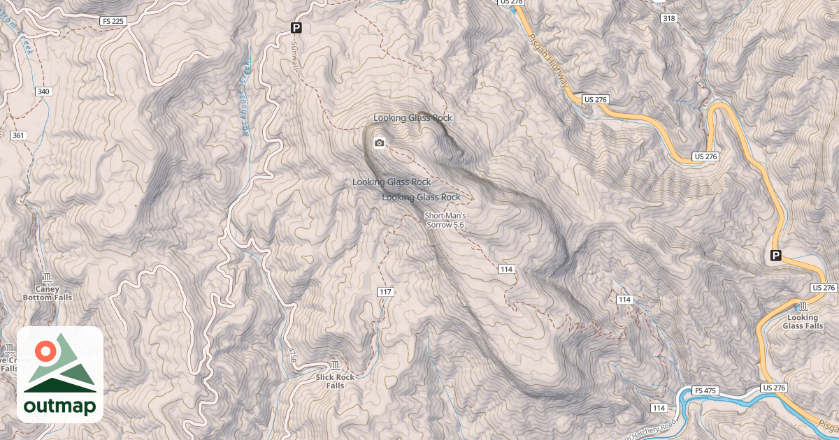 Map of Short Man's Sorrow