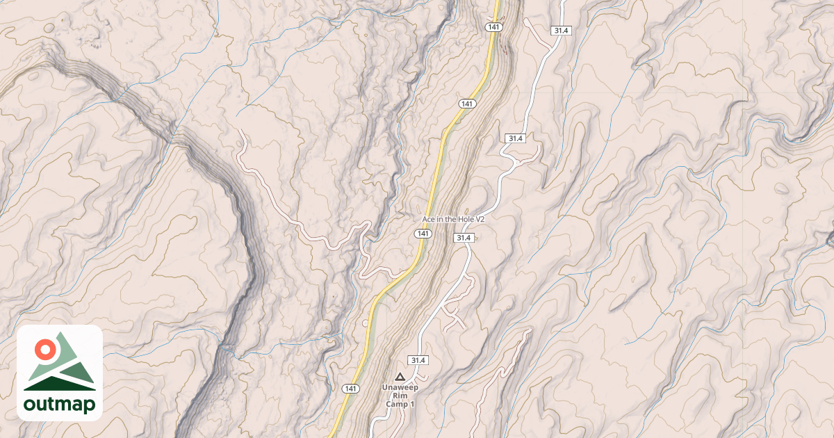 Map of Ace in the Hole