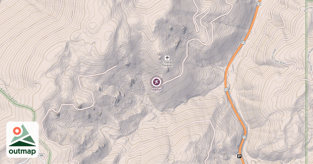 Map of Alpha