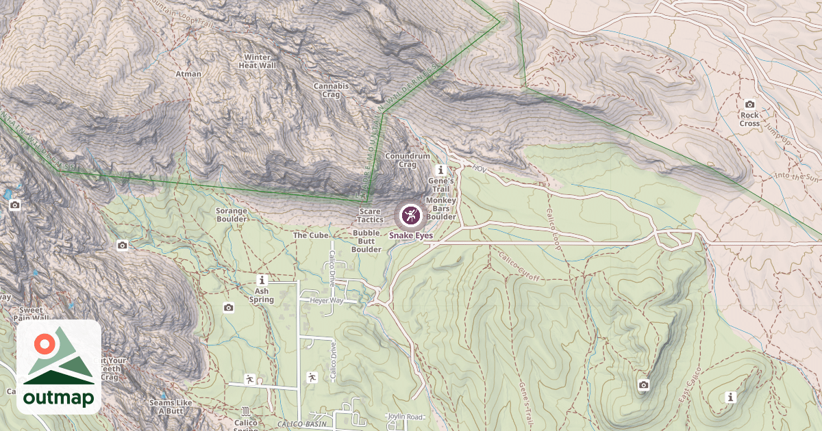 Map of Snake Eyes