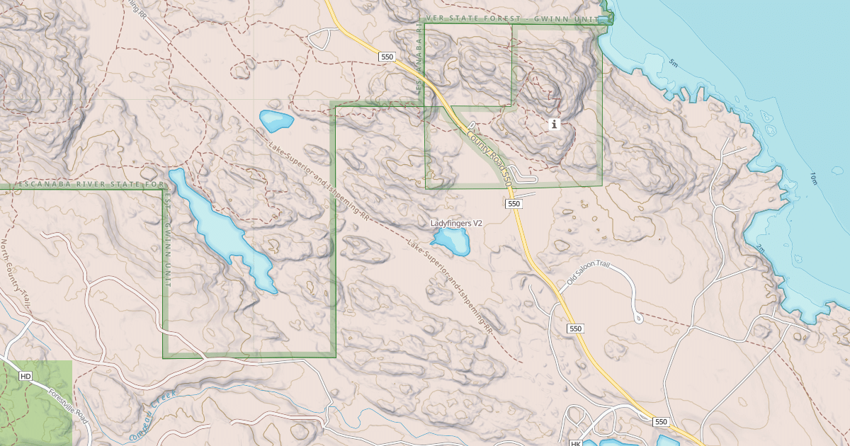 Map preview of Ladyfingers