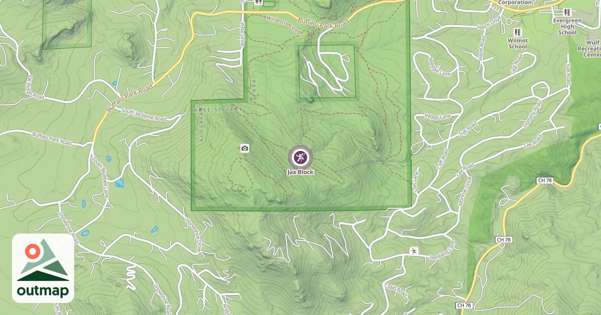 Map of Jax Block