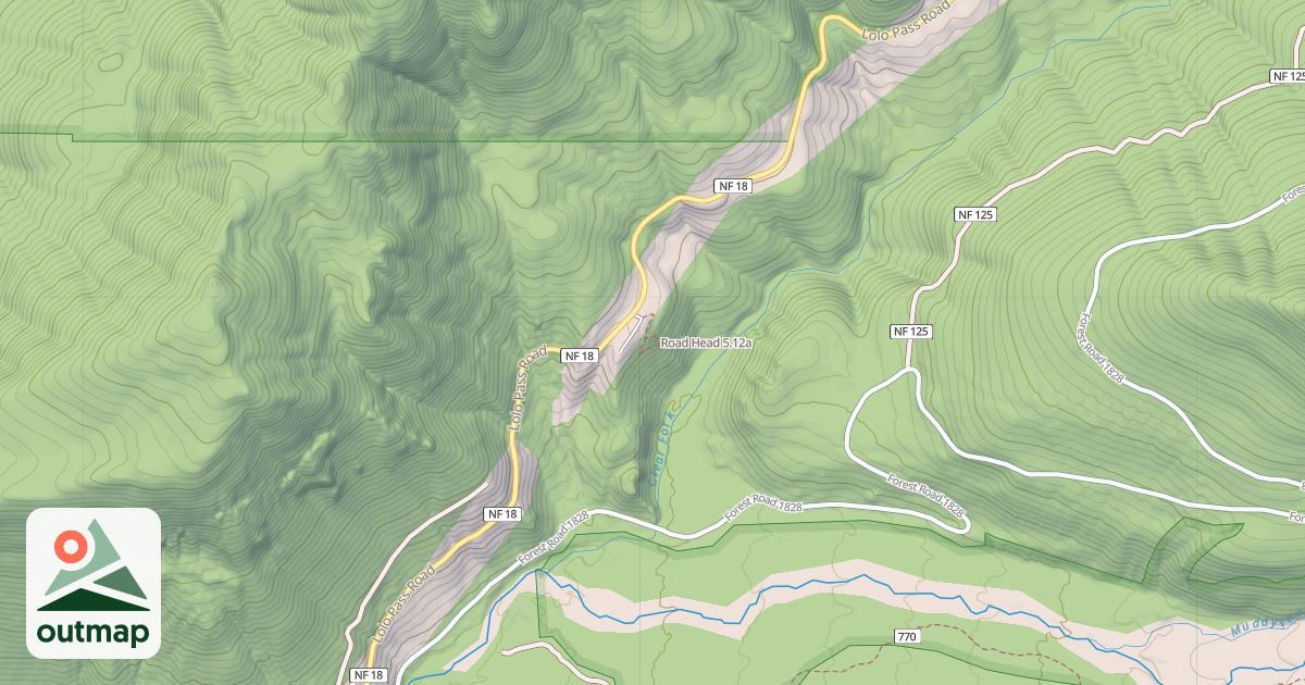 Map of Road Head