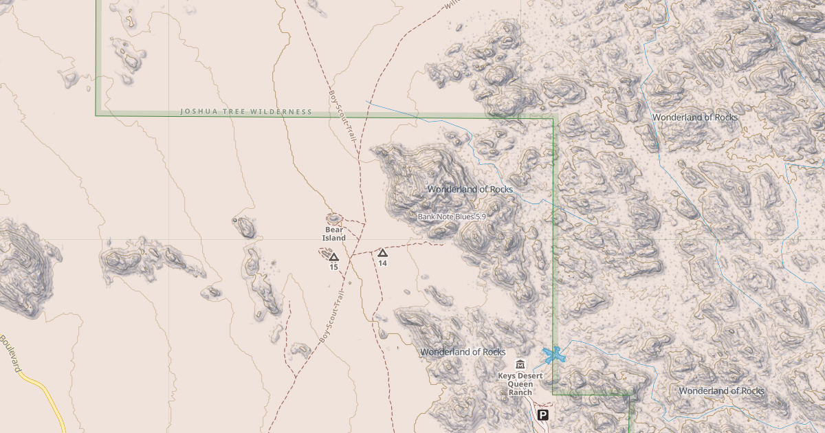 Map preview of Bank Note Blues
