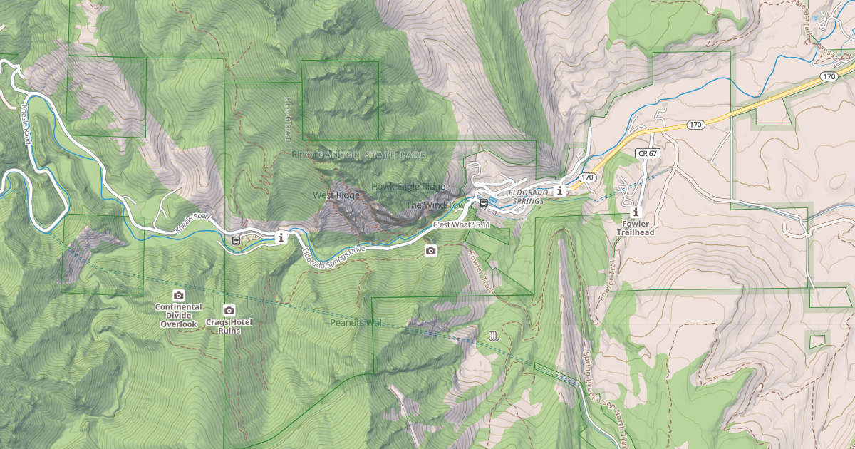 Map preview of C'est What?
