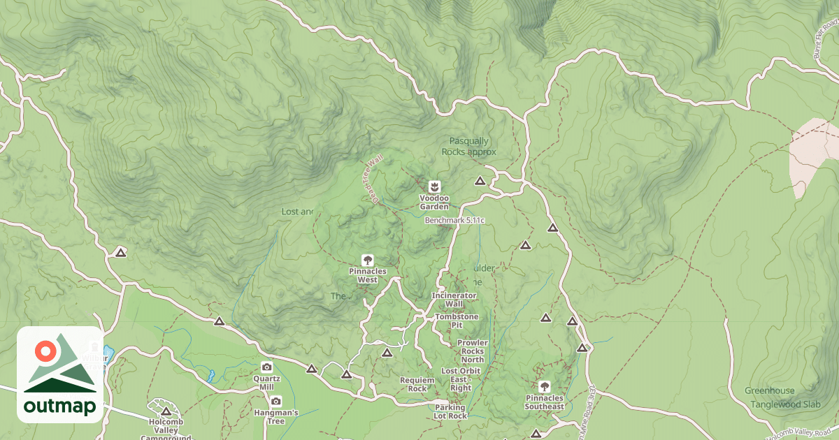 Map of Benchmark