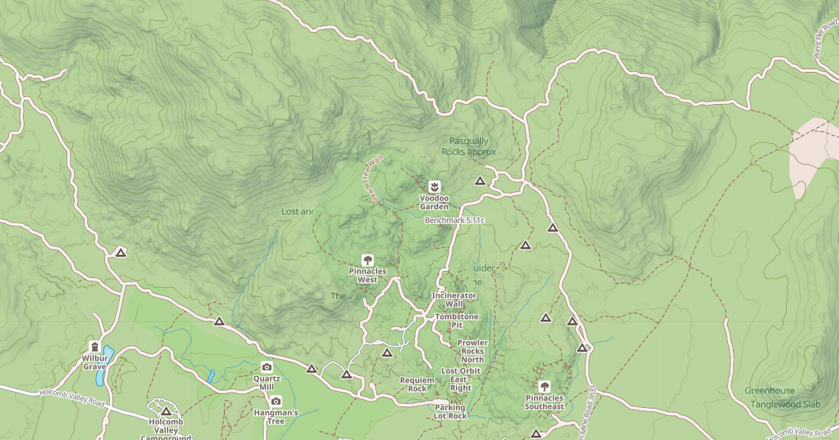 Map preview of Benchmark