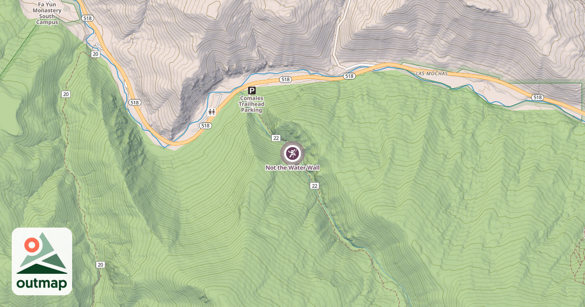 Map of Not the Water Wall