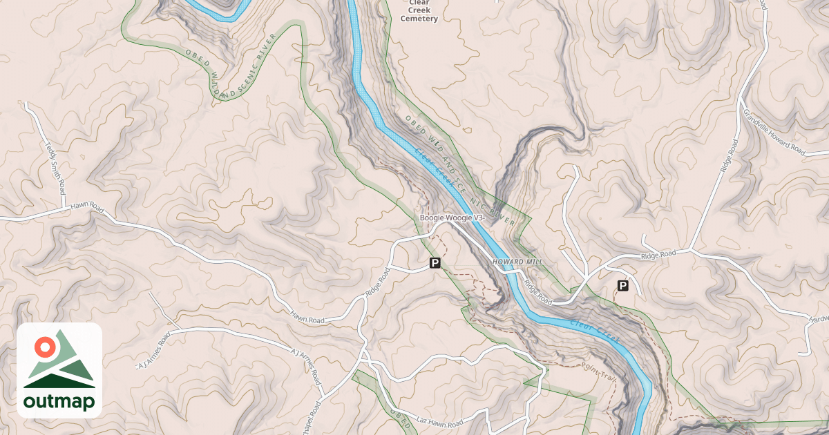 Map of Boogie Woogie