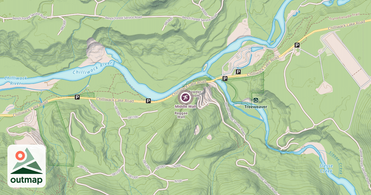 Map of Middle Wall