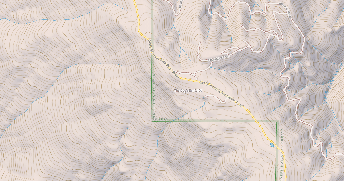 Map preview of The Dog's Ear