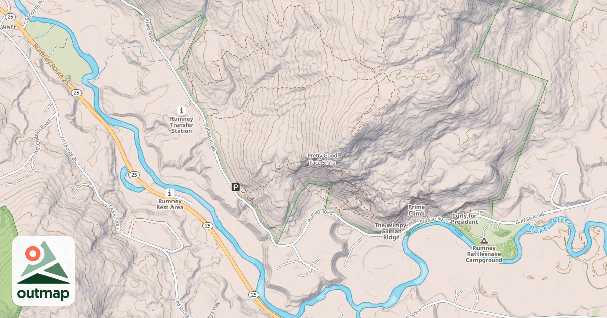 Map of Pretty Good Face