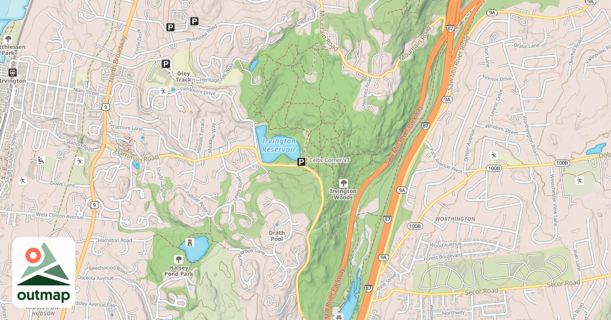 Map of Celtic Corner