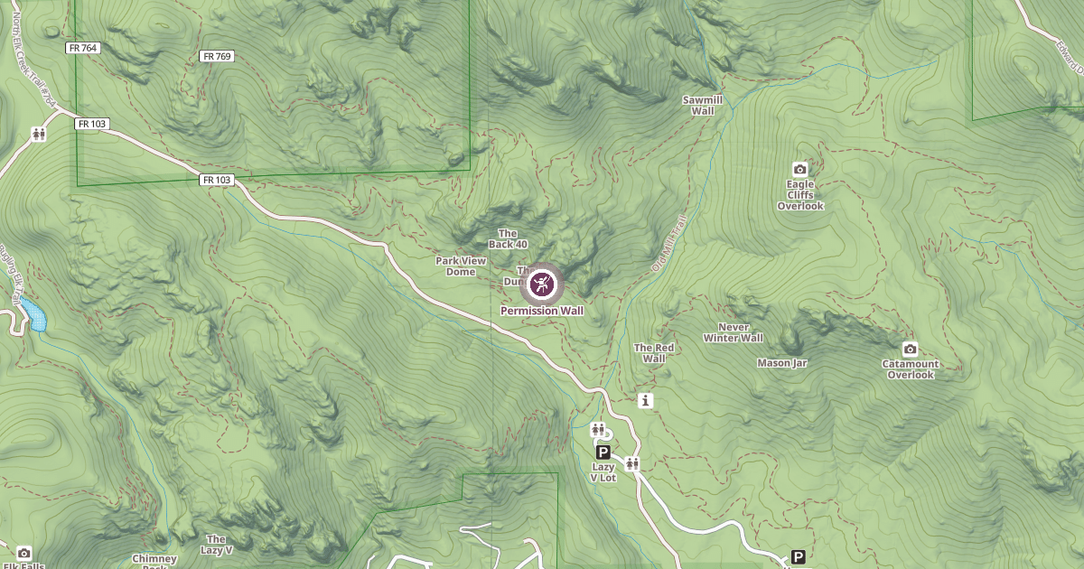 Map preview of Permission Wall