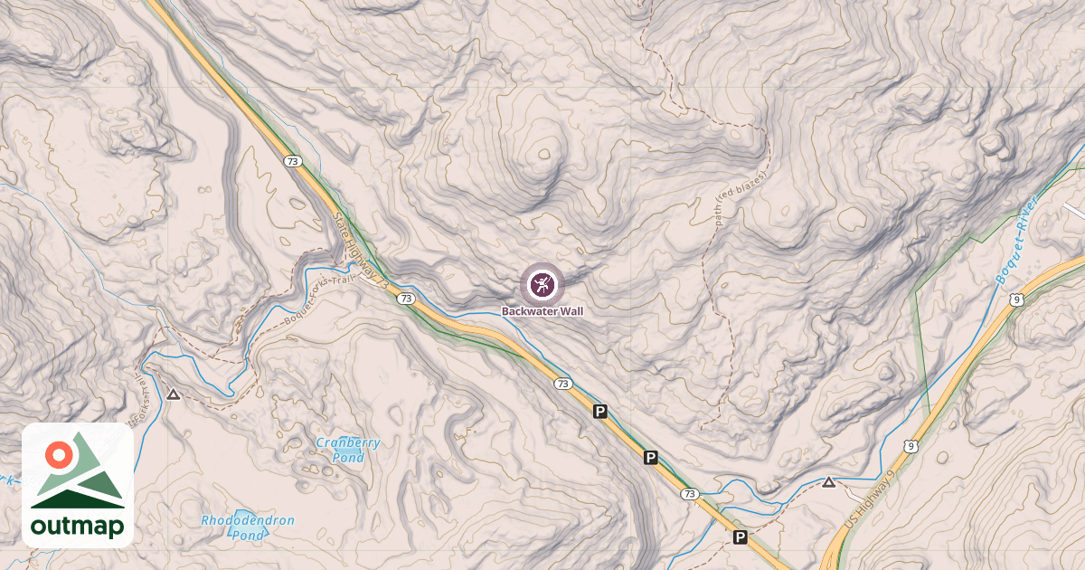 Map of Backwater Wall
