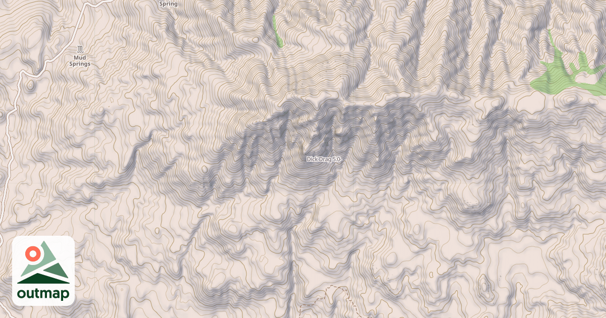 Map of Dick Drag