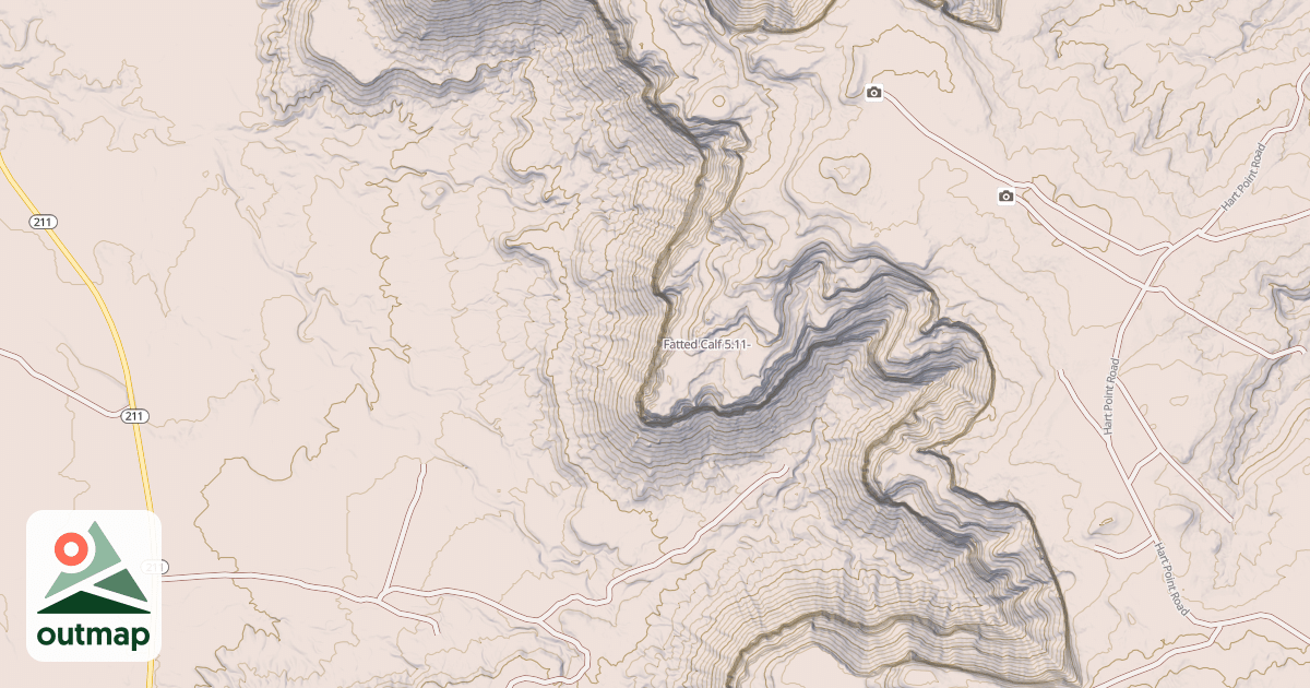 Map of Fatted Calf