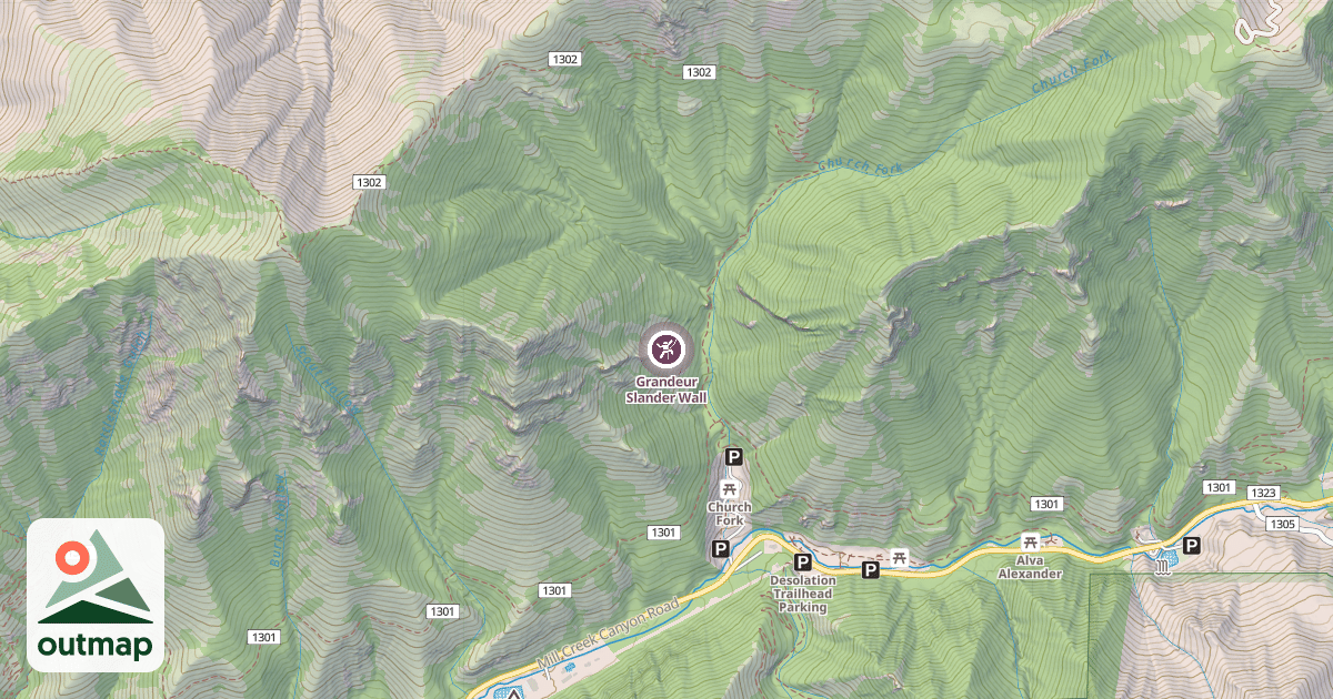 Map of Grandeur Slander Wall