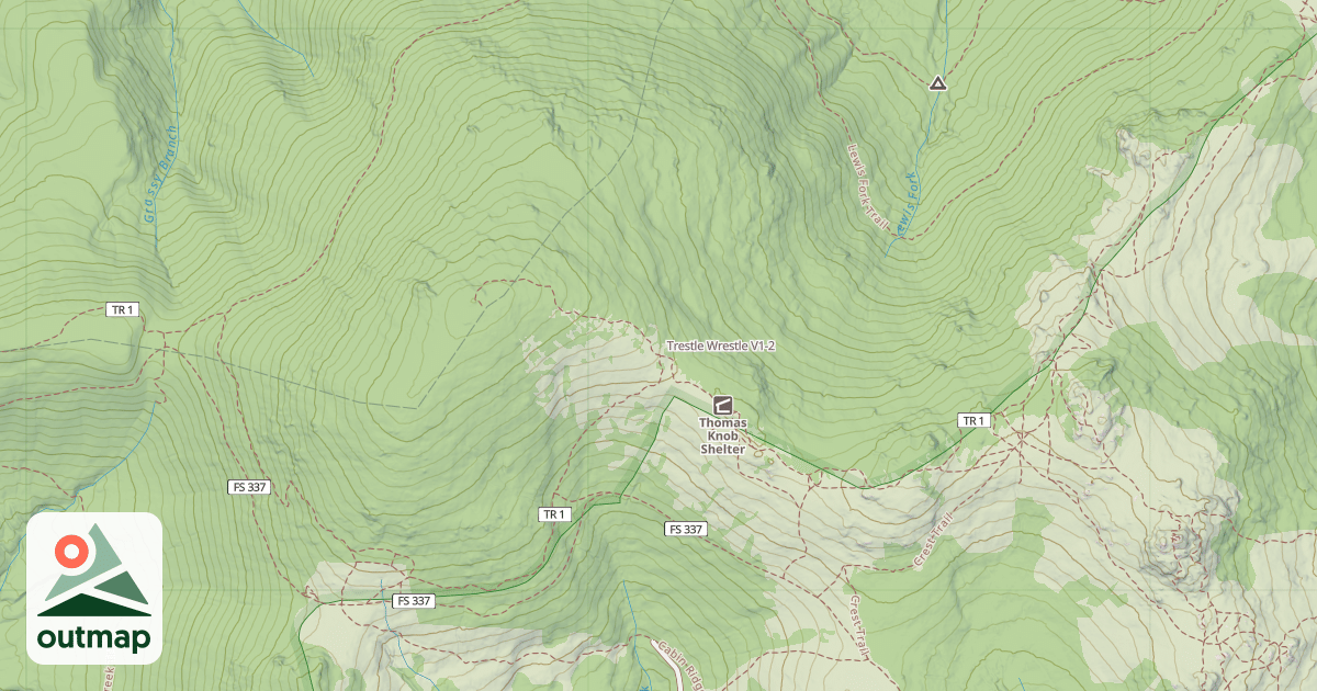 Map of Trestle Wrestle
