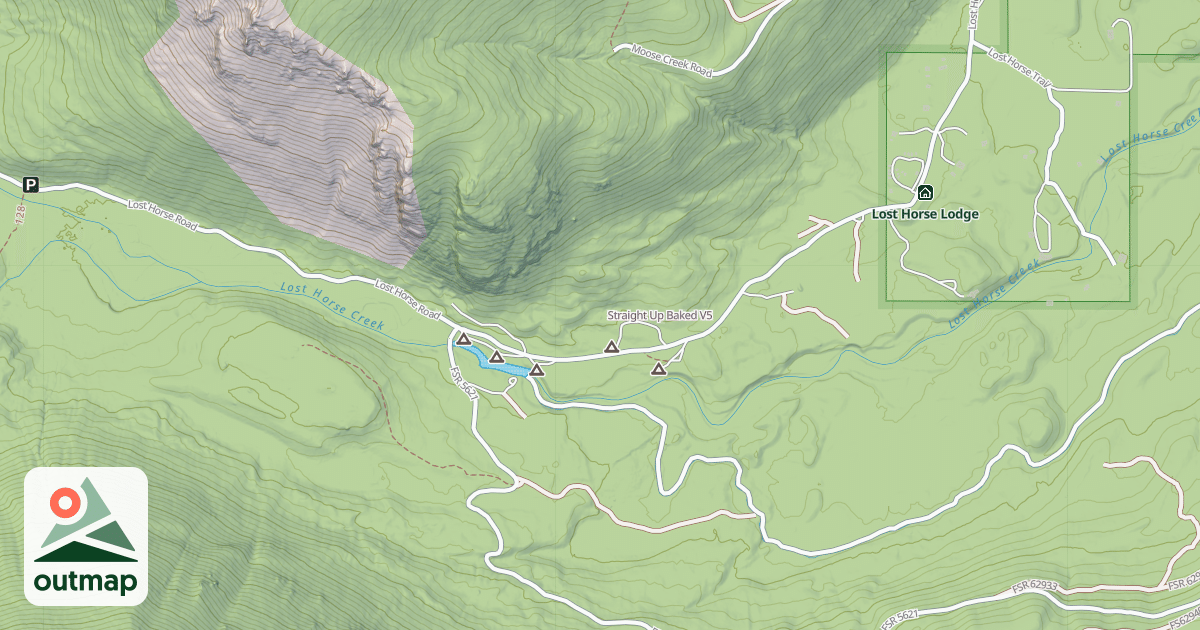 Map of Straight Up Baked