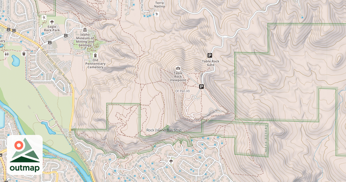 Map of Ol' Pen