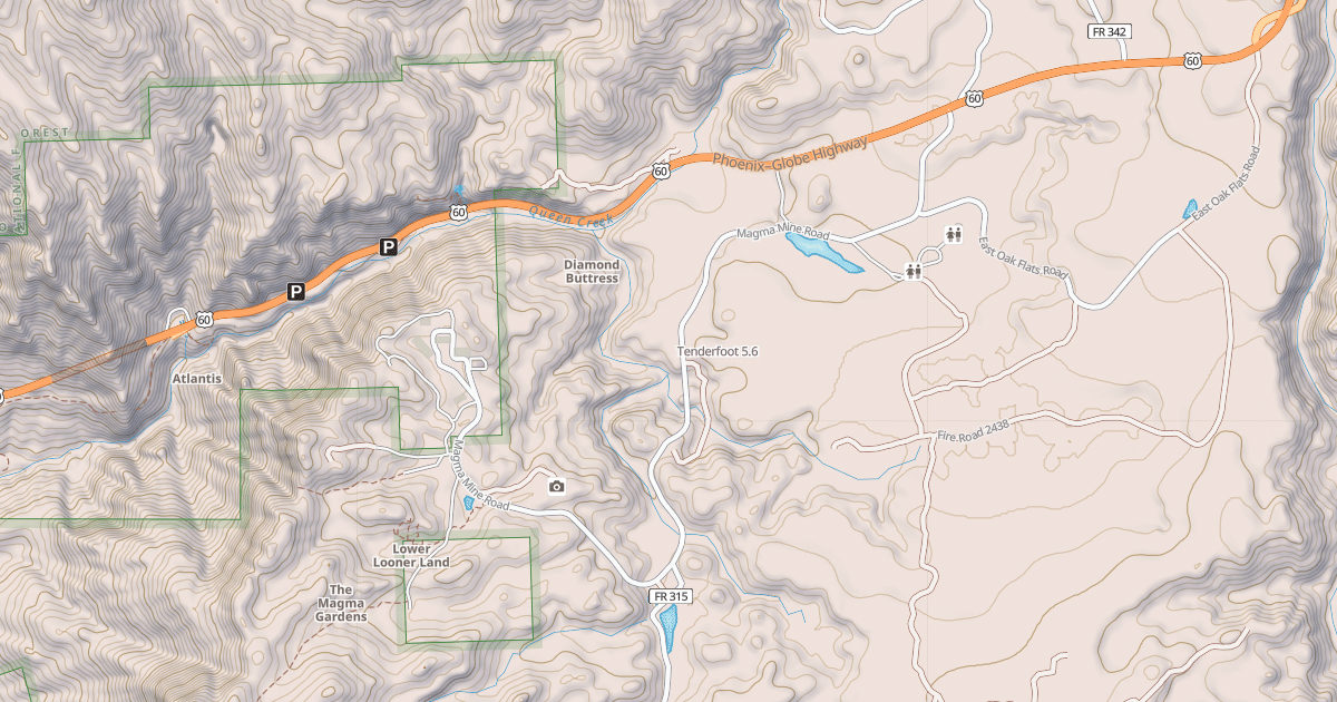 Map preview of Tenderfoot