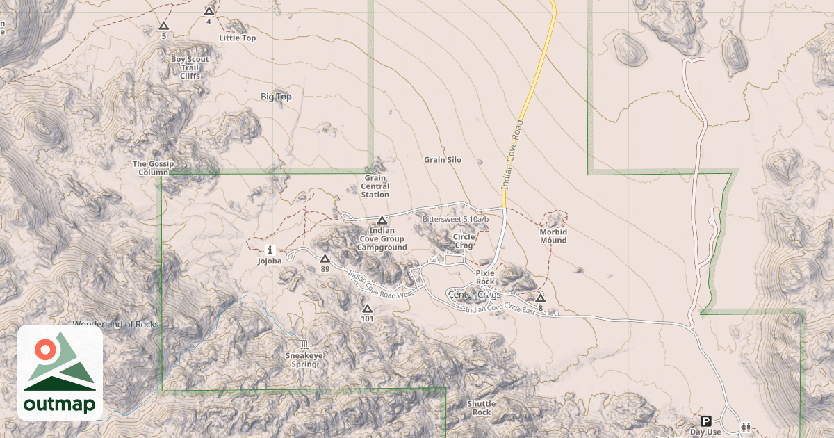 Map of Bittersweet