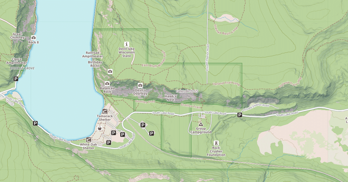 Map preview of Fallen Birch