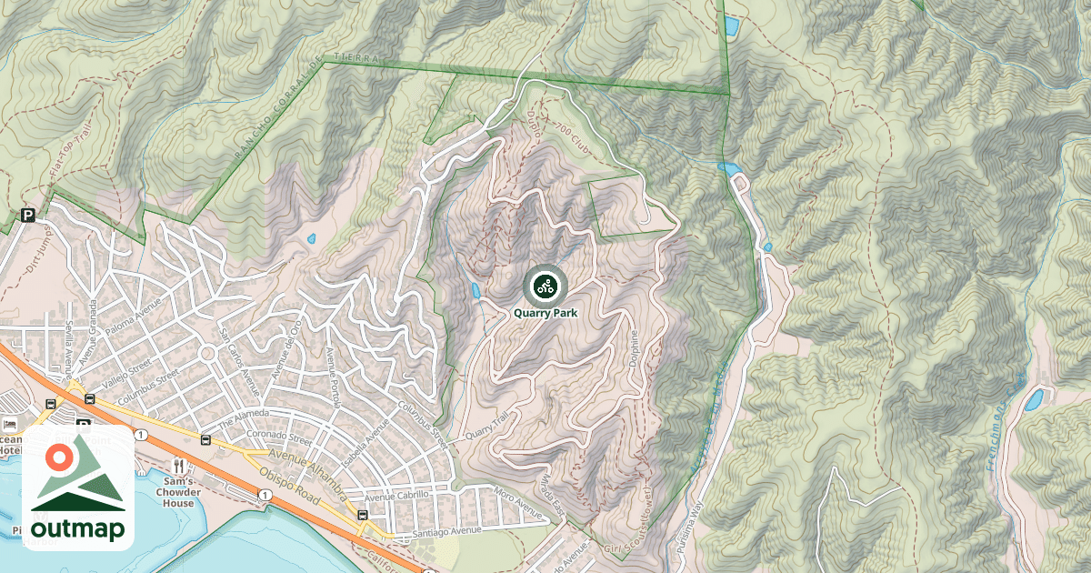 Map of Quarry Park
