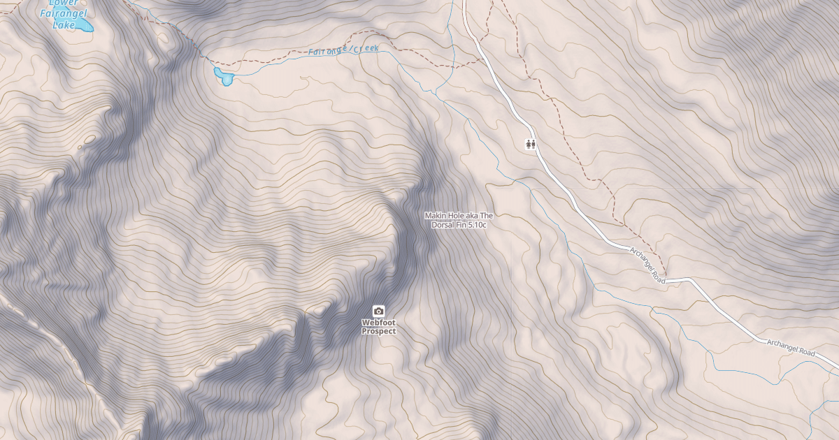 Map preview of Makin Hole aka The Dorsal Fin