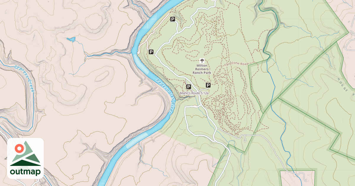 Map of Mario's Route