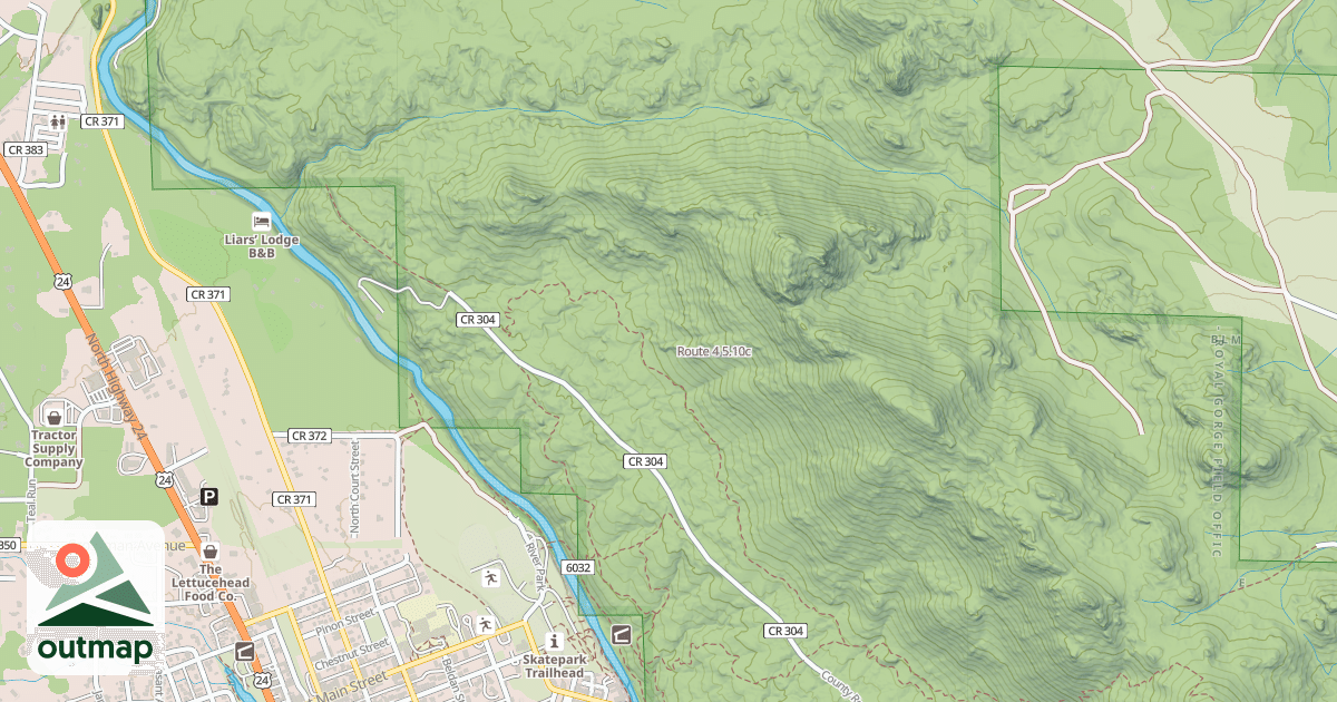 Map of Route 4