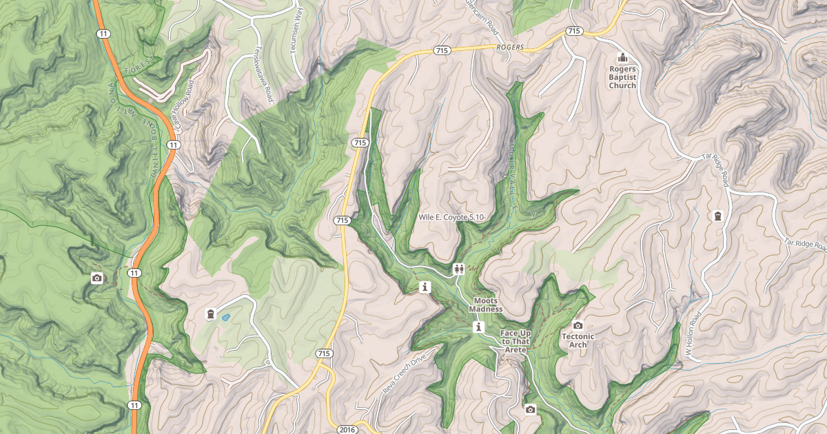 Map preview of Wile E. Coyote