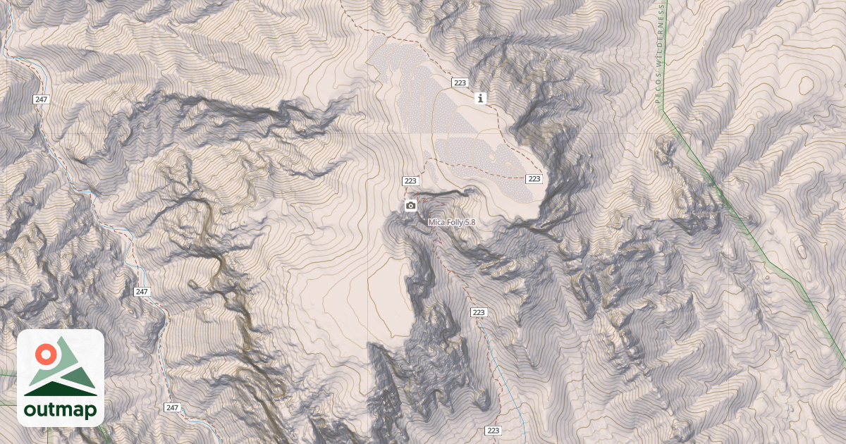Map of Mica Folly