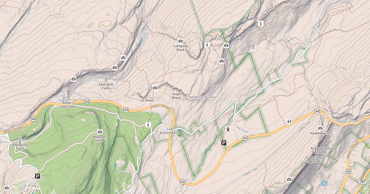 Map preview of The Diving Board