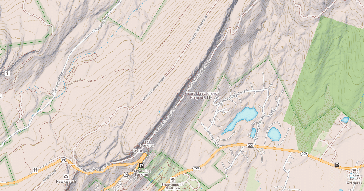 Map preview of Enduro Man's Longest Hangout