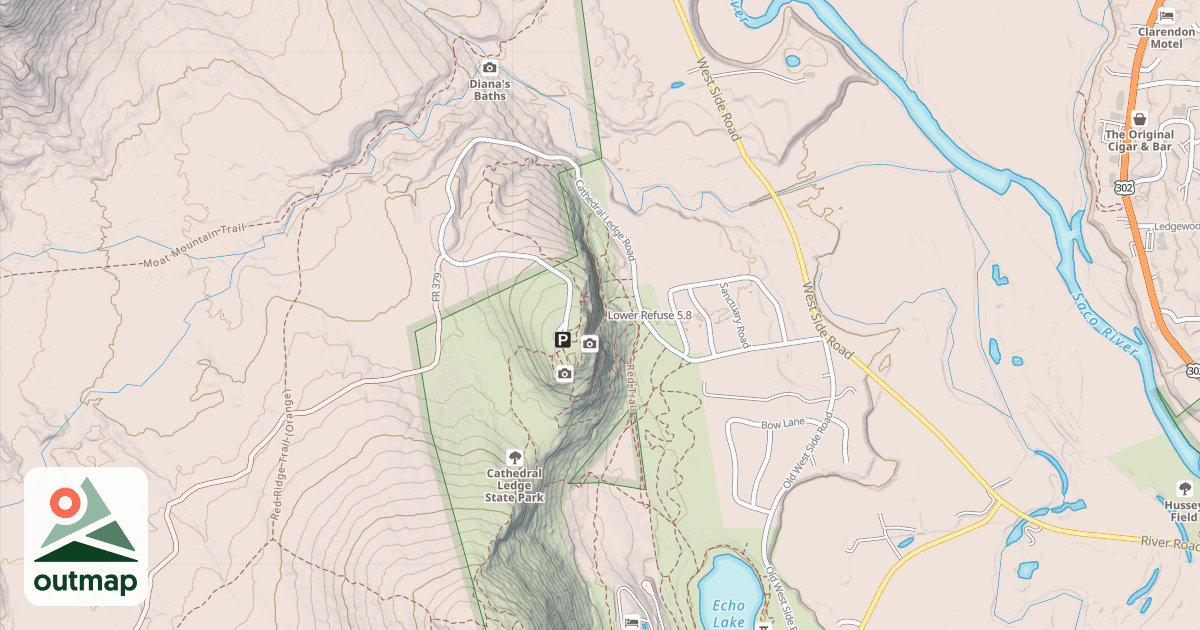 Map of Lower Refuse