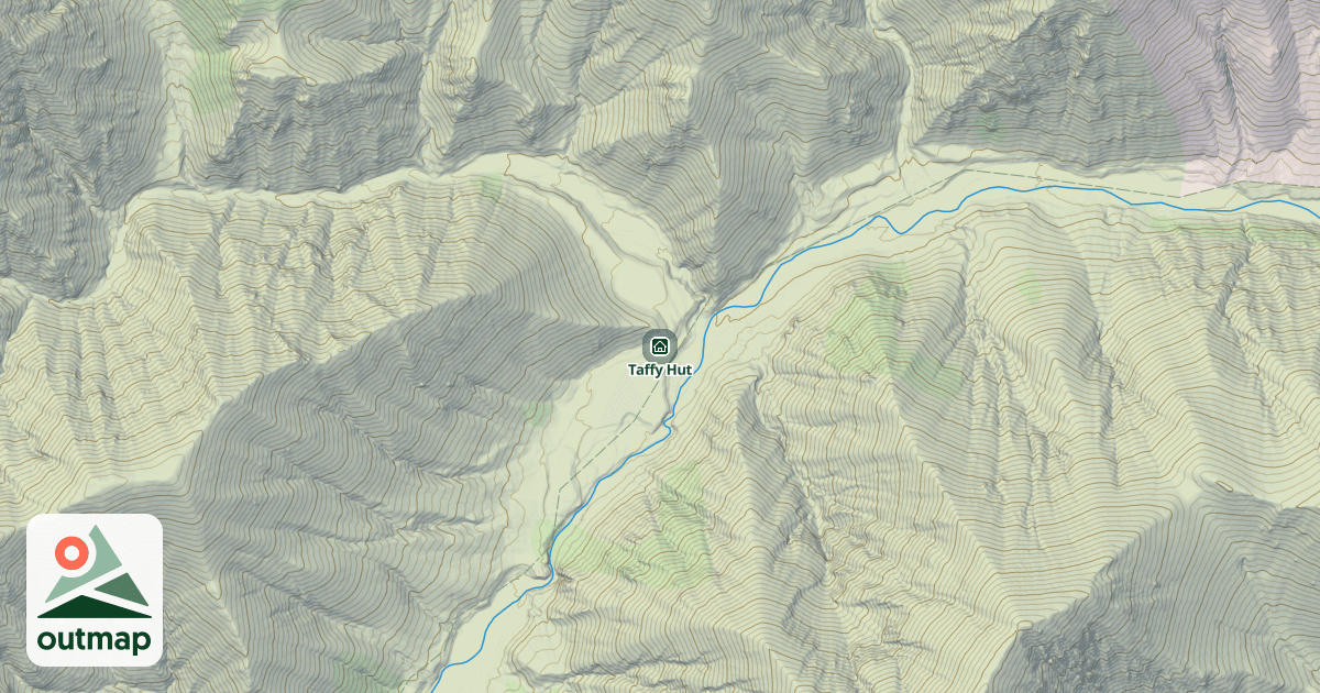 Map of Taffy Hut