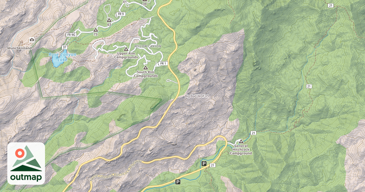 Map of Big Bad Wolf
