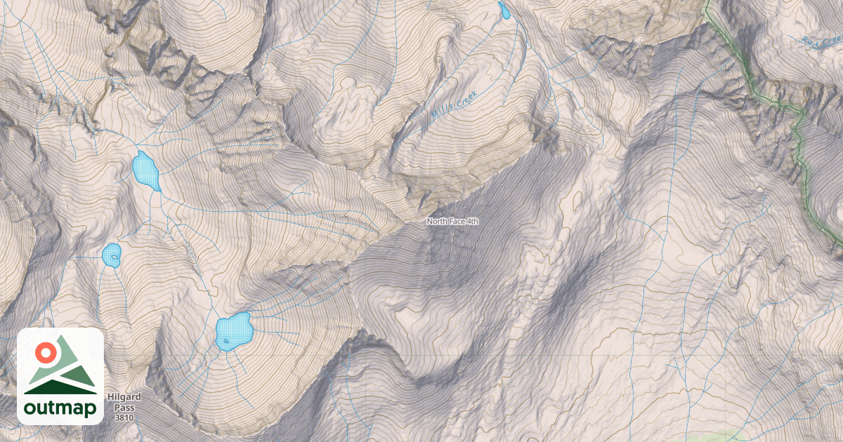 Map of North Face