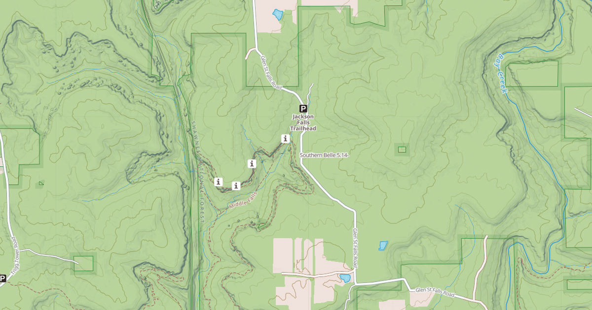 Map preview of Southern Belle