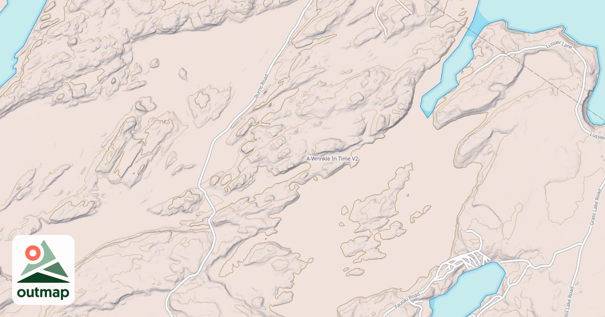 Map of A Wrinkle In Time