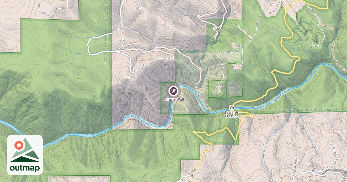 Map of Miracle Wall