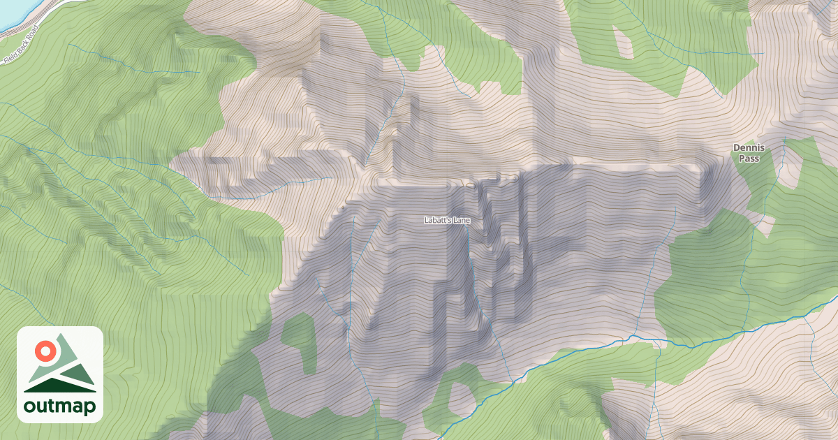 Map of Labatt's Lane
