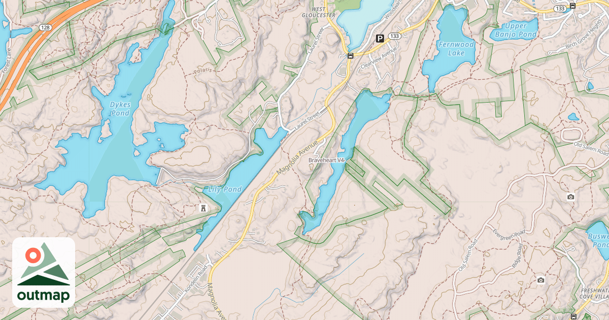 Map of Braveheart
