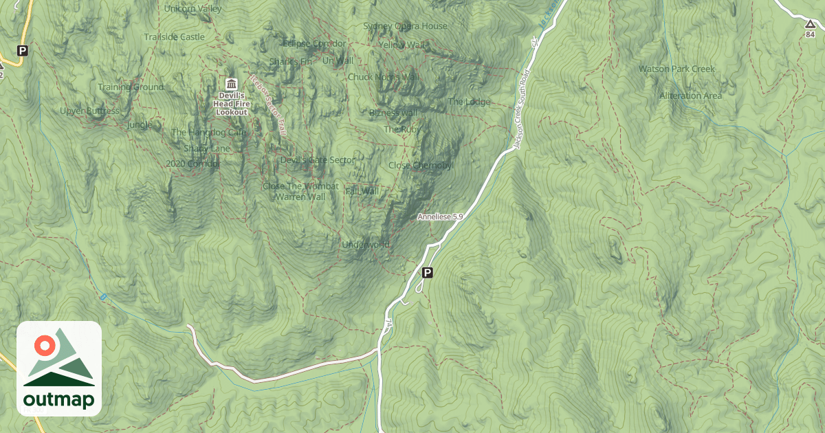 Map of Anneliese