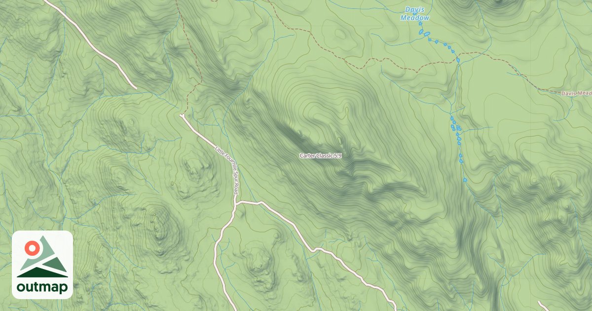 Map of Carter Classic
